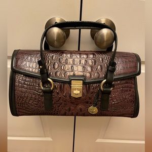 Brahmin Brown/Black Handbag